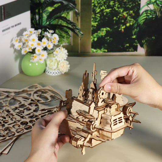 3D Wooden Puzzles