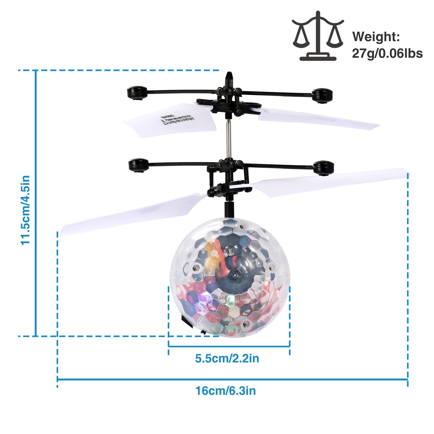 Infrared Induction Flying Orb Ball