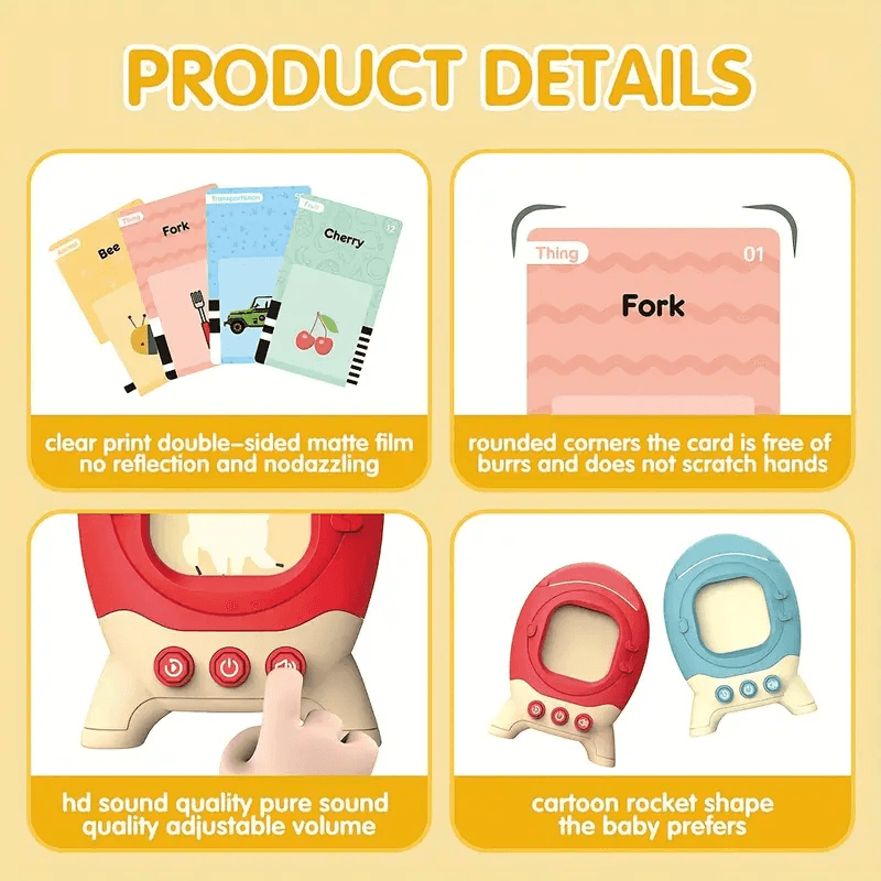 Talking Flash Cards for Toddlers