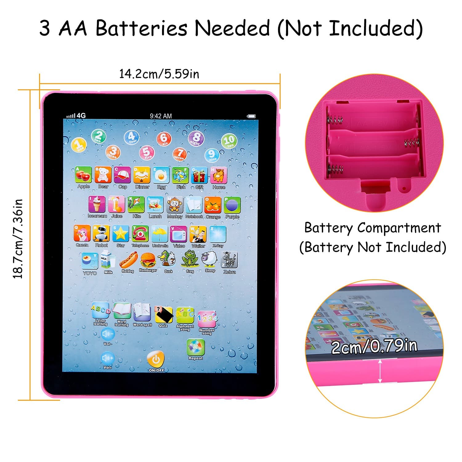 Baby Learning Tablet