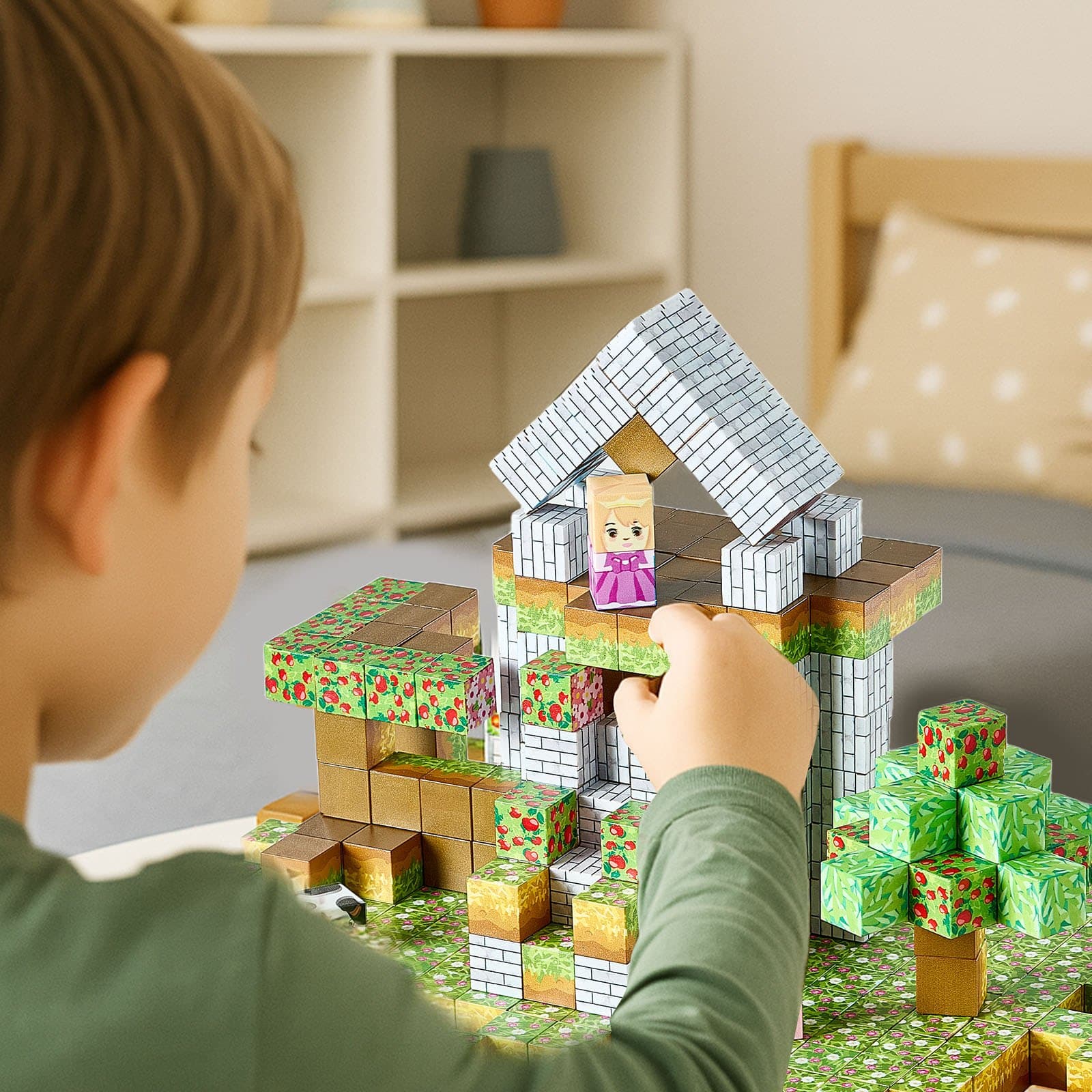 Magnetic Blocks 150 PCS Forest Castle