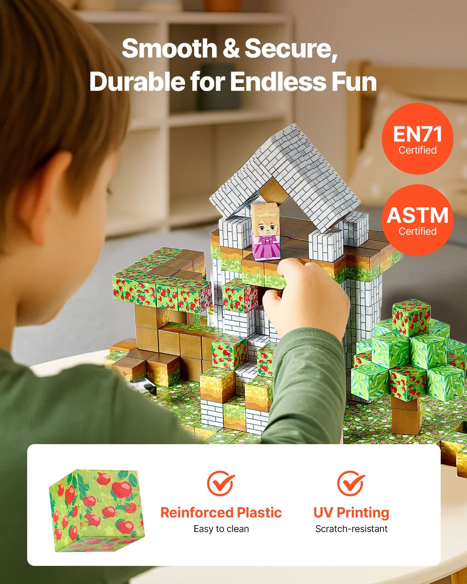Magnetic Blocks 150 PCS Forest Castle