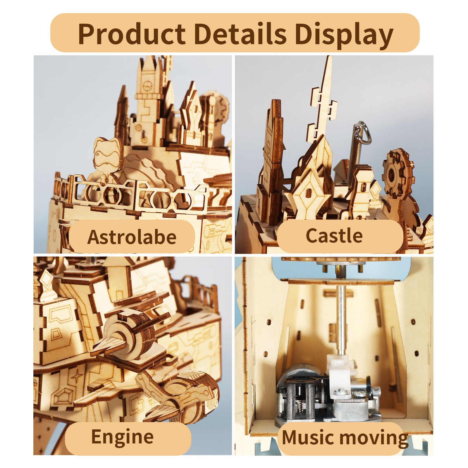 3D Wooden Puzzles