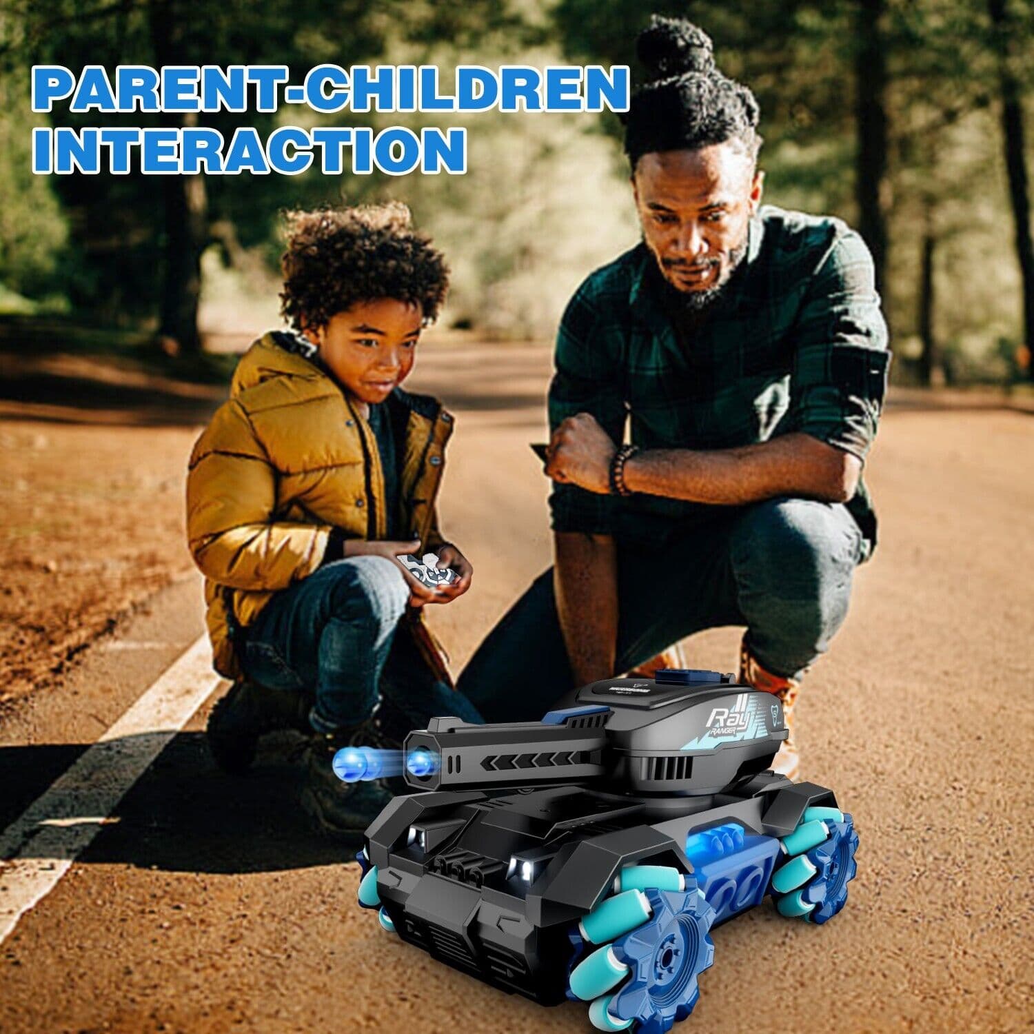 Tank Toys Four Wheel