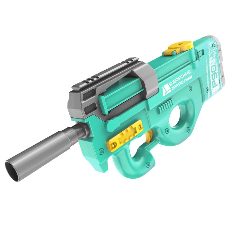 New P90 Electric Water Gun High-Tech Kids Toys Outdoor Beach Pool Large Capacity Summer Gel Blasting Water Gun For Adults