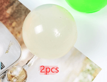 Luminous Sticky Ball Toys Sticky Wall Home Party Games Glow In The Dark Novelty Toys Decompression Squeeze Toy