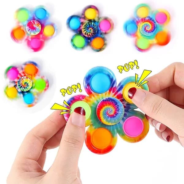 Popping Bubble Fidget Pack, 4 Piece
