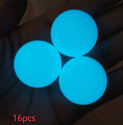 Luminous Sticky Ball Toys Sticky Wall Home Party Games Glow In The Dark Novelty Toys Decompression Squeeze Toy