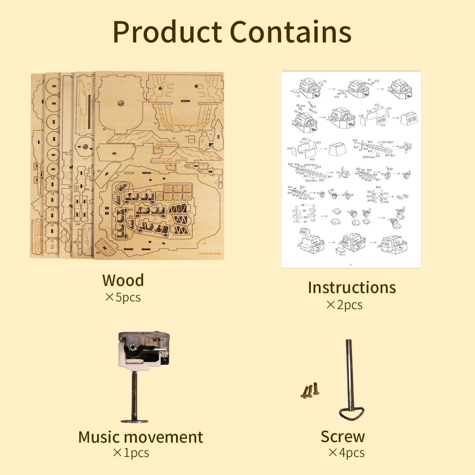 3D Wooden Puzzles