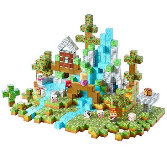 Magnetic Blocks 150 PCS Forest Castle